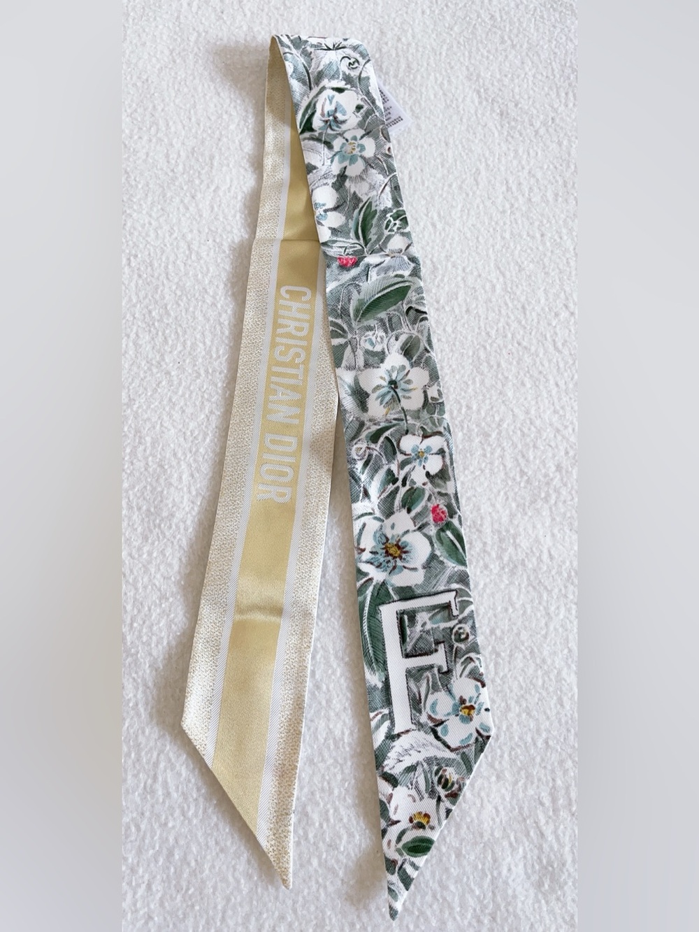 Dior Jardin D’hiver Mitzah Silk Scarf